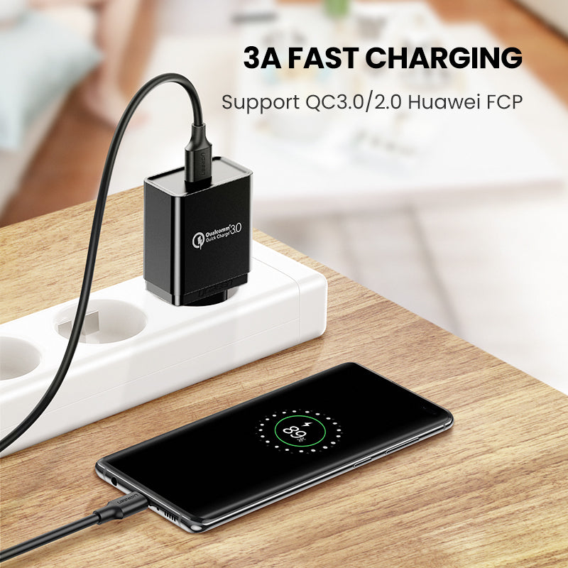 UGREEN USB 3.0 to Type C Fast Charging and Sync Data Cable for HDD SAMSUNG S22 Ultra S21 S20+/Oneplus/Huawei/Xiaomi/Vivo