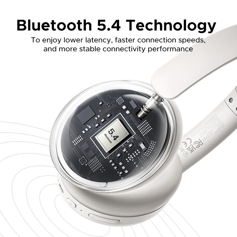 UGREEN HP205 Hi-Res Hitune Studio Max2 ANC Wireless Bluetooth 5.4 Earphones Over The Ear Noise Cancelling Headphone