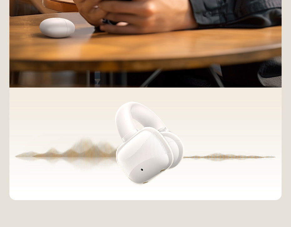 UGREEN ClipBuds S3 Bluetooth 5.4 Wireless Earphone for iPhone 16 15 Pro Max Samsung S24 S23 Ultra Waterproof IPX5