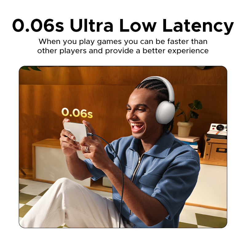 UGREEN HP205 Hi-Res Hitune Studio Max2 ANC Wireless Bluetooth 5.4 Earphones Over The Ear Noise Cancelling Headphone