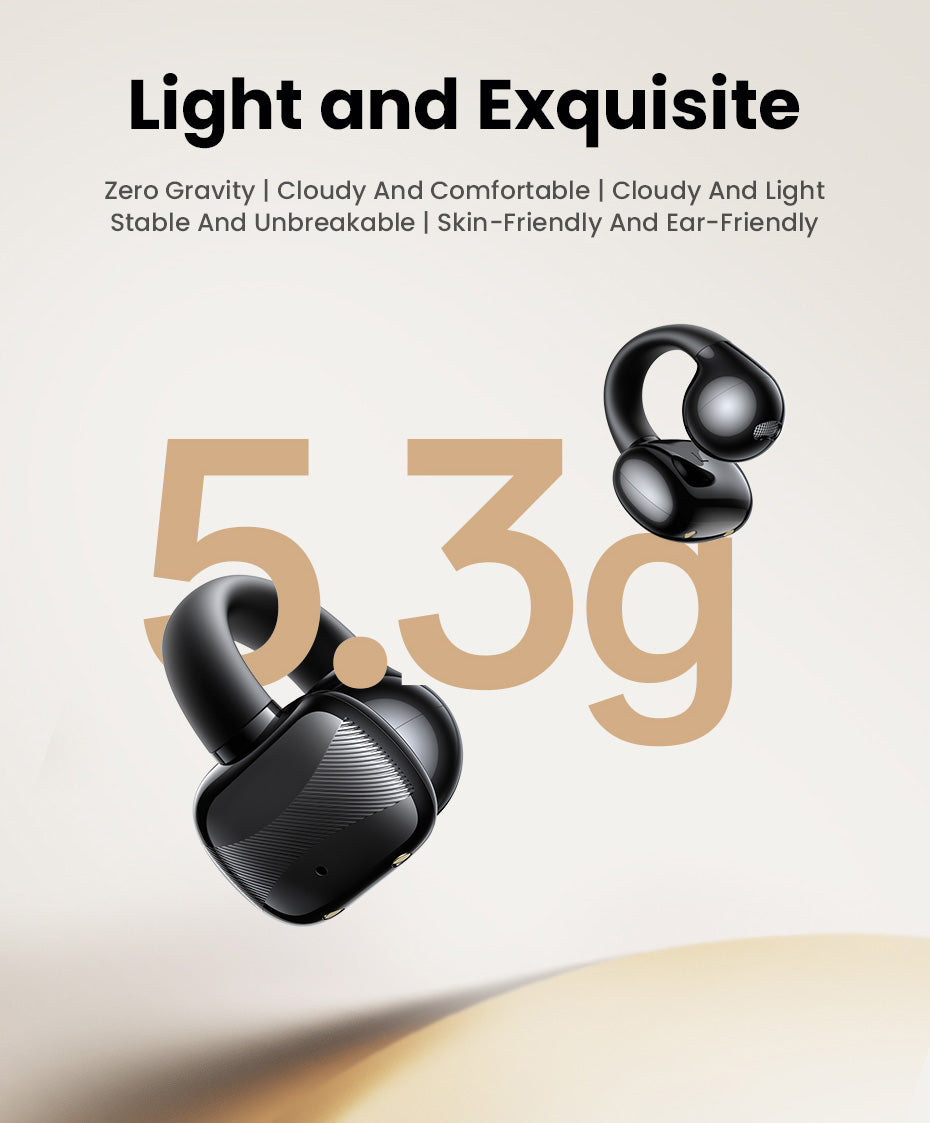 UGREEN ClipBuds S3 Bluetooth 5.4 Wireless Earphone for iPhone 16 15 Pro Max Samsung S24 S23 Ultra Waterproof IPX5