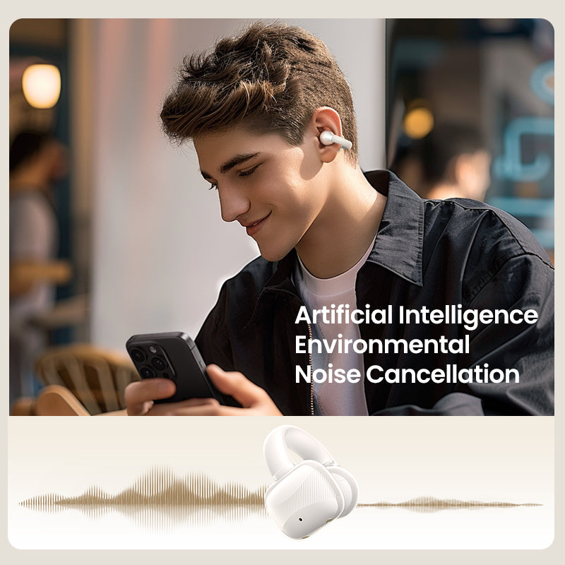 UGREEN ClipBuds S3 Bluetooth 5.4 Wireless Earphone for iPhone 16 15 Pro Max Samsung S24 S23 Ultra Waterproof IPX5