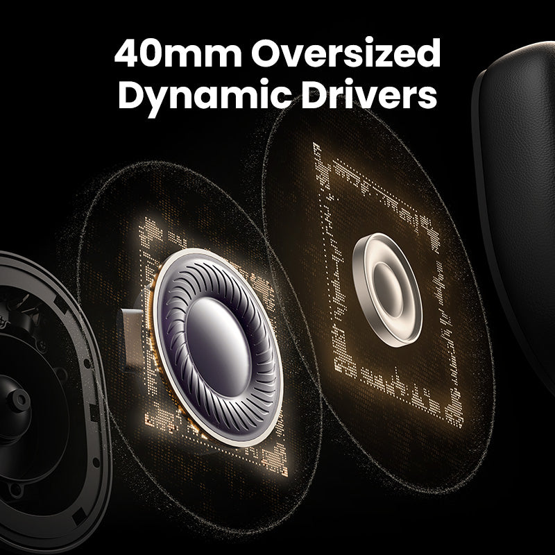 UGREEN Hi-Res Hitune Max5c ANC Wireless Bluetooth Earphones Over The Ear Noise Cancelling Headphone