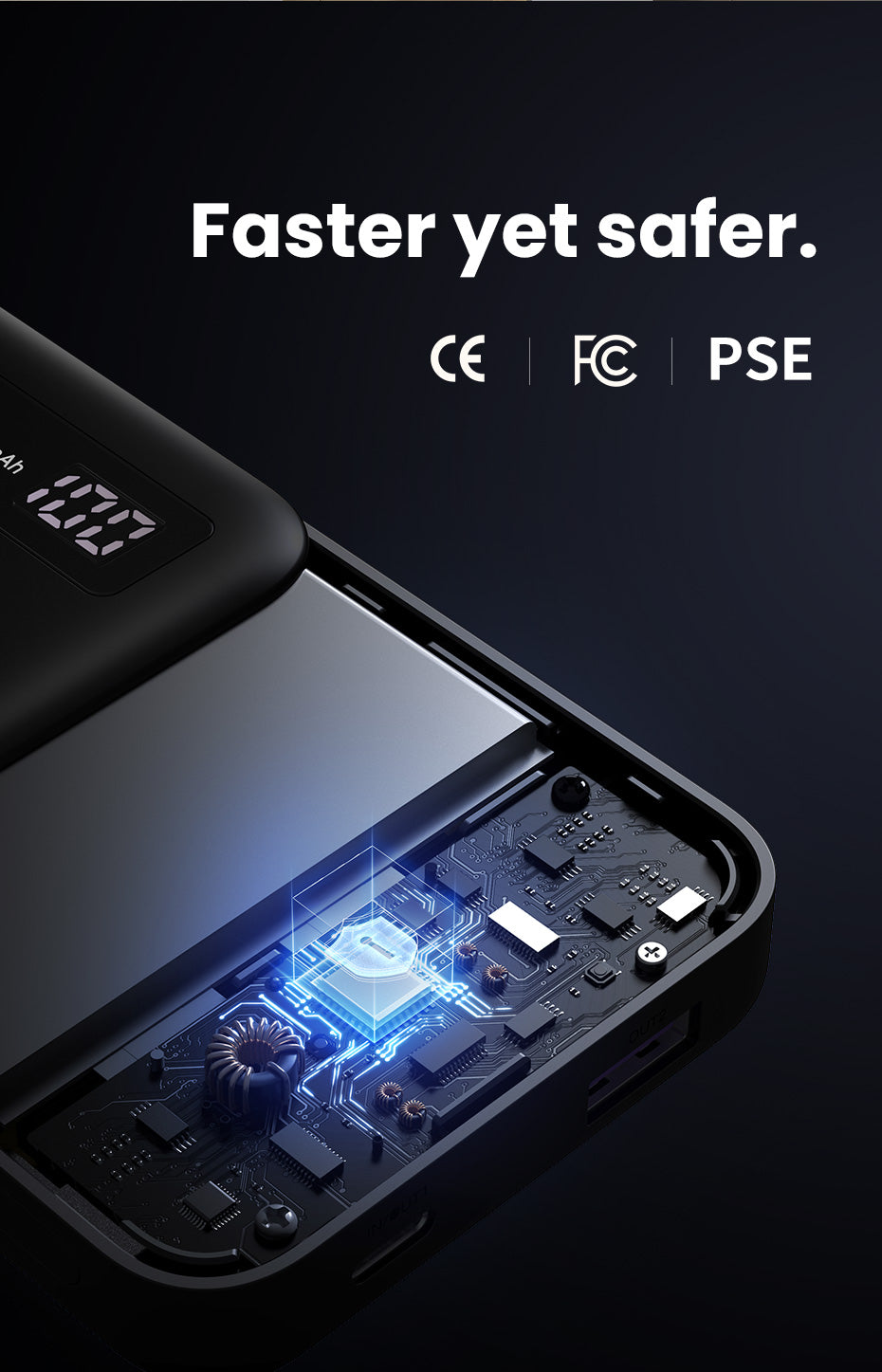 UGREEN PB311 10000mAh/20000mAh PD 20W SCP 22.5W QC 18W Power Bank USB Type C Portable Charger Compatible for iPhone Samsung Pixel iPad