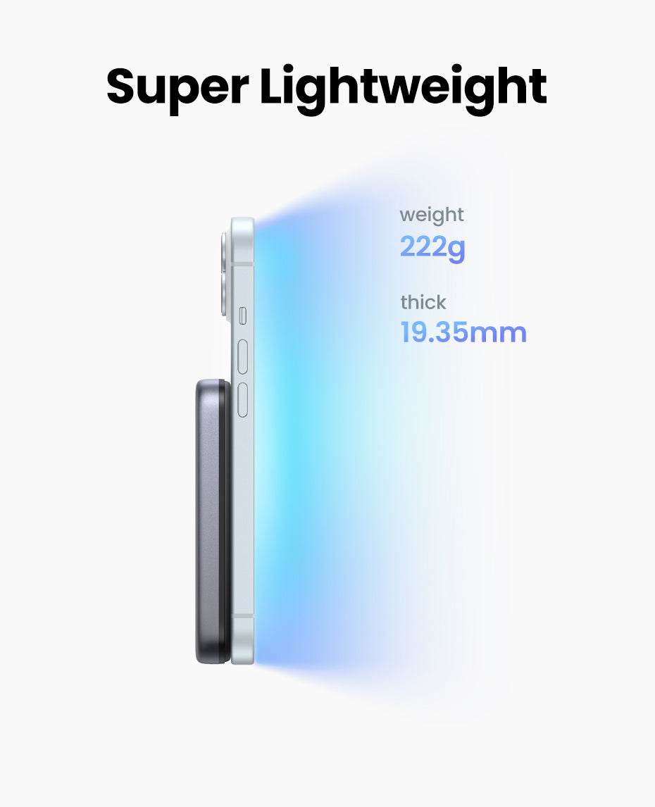 UGREEN 10000mAh PD 20W/30W Powerbank USB Type C Magnetic 15W Qi2 Wireless Charging Power Bank Portable Charger Compatible for iPhone 16 15 Pro Max iPhone 16 15 Plus Airpods Samsung S25 Ultra S24 Pixel Huawei Honor Xiaomi 36Wh