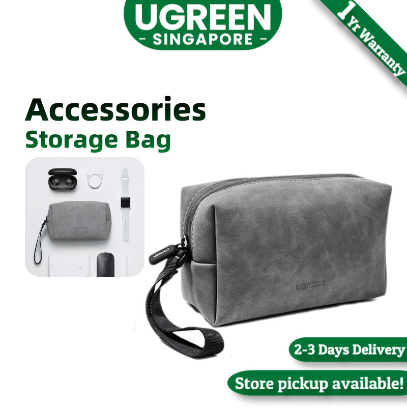 UGREEN Accessories Storage Bag For Charger Charging Headset Mouse Accessories Storage Bag Large Capacity Multi-function Travel Case Gadget Waterproof Bag