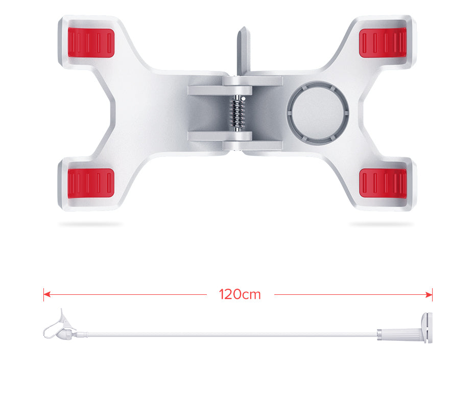 UGREEN 80906 Mobile Phone Holder for OPPO, VIVO, SAMSUNG, Realme, Huawei, Xiaomi, Redmi Arm Lazy Mobile Phone Goosneck Stand Holder for iPhone Flexible Bed Desk Table Clip Bracket for Smartphone