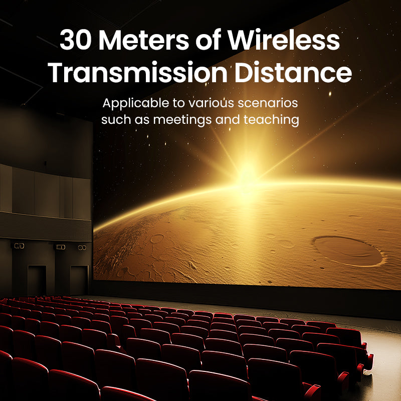 UGREEN 35031A 5G Wireless 1080P HDMI Extender 30 Meters Long Distance Transmission Video Transmitter & Receiver Kit 5G Transmits Point to Point Connection Model: 35031A