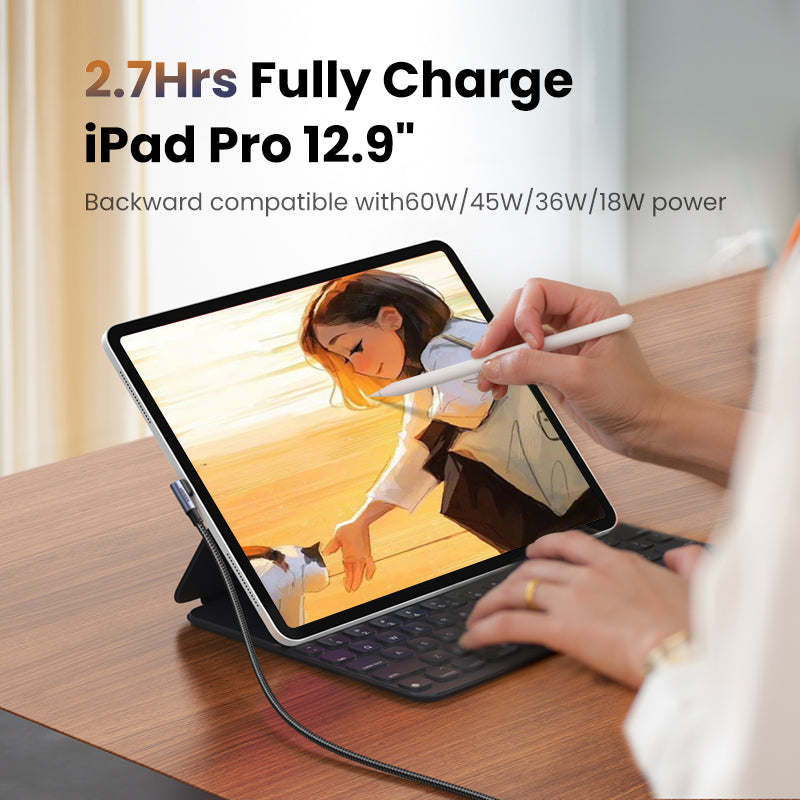 UGREEN 70643 USB Type C to USB C PD 100W Charge Data Transfe Cable Nylon Braided