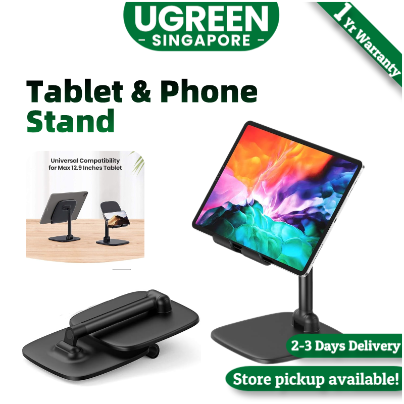 UGREEN 80197 Tablet Stand Holder Adjustable for iPad, phone up to 12.9 inch Dark Blue