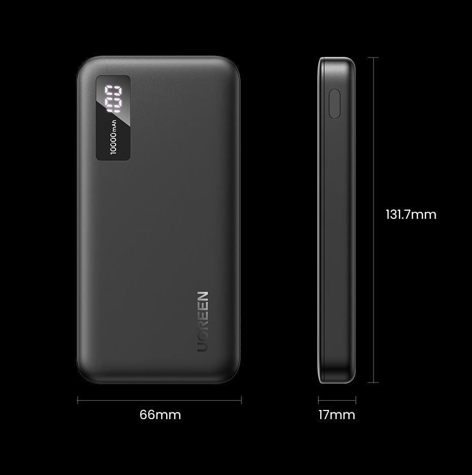 UGREEN PB311 10000mAh/20000mAh PD 20W SCP 22.5W QC 18W Power Bank USB Type C Portable Charger Compatible for iPhone Samsung Pixel iPad