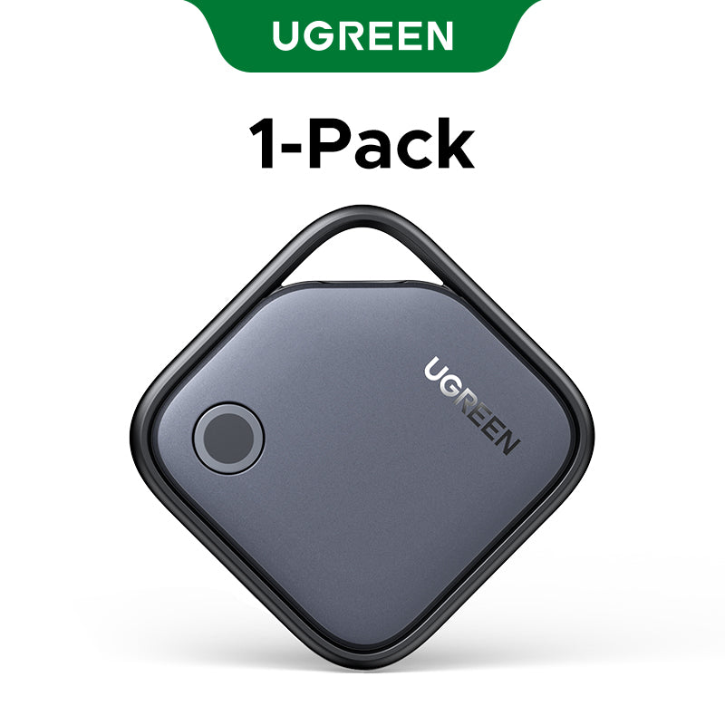 UGREEN Smart Tracker Apple FMN Anti-lost Device Basic Black Plastic Universal Structure Button Battery FMN Certification for IOS iPhone 16 15 13 Series