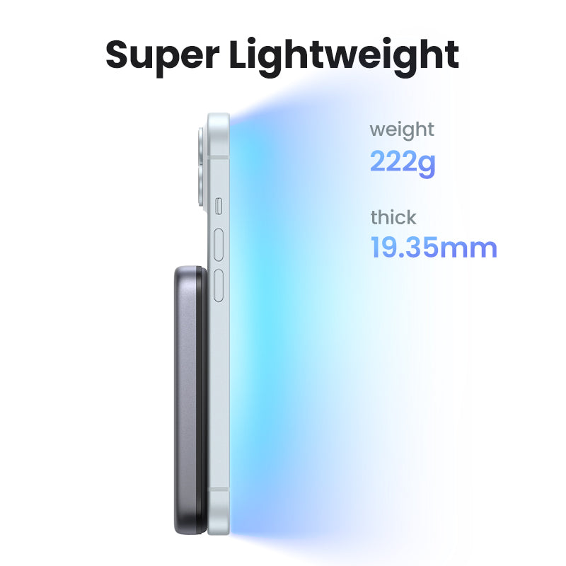 UGREEN 10000mAh PD 20W/30W Powerbank USB Type C Magnetic 15W Qi2 Wireless Charging Power Bank Portable Charger Compatible for iPhone 16 15 Pro Max iPhone 16 15 Plus Airpods Samsung S25 Ultra S24 Pixel Huawei Honor Xiaomi 36Wh