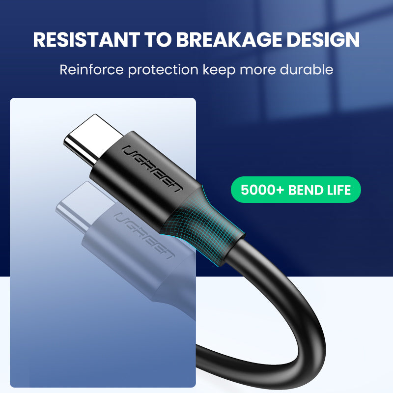 UGREEN USB 3.0 to Type C Fast Charging and Sync Data Cable for HDD SAMSUNG S22 Ultra S21 S20+/Oneplus/Huawei/Xiaomi/Vivo