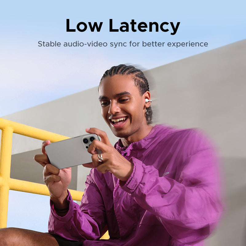 UGREEN HiTune ClipBuds Magic True Wireless Earbuds Bluetooth 5.4 Earphone Touch Screen Microphone Algorithm Noise Reduction