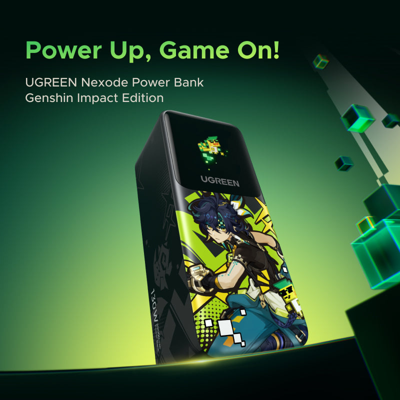 UGREEN 20000mAh 130W Portable Charger Nexode Power Bank Genshin Impact Edition