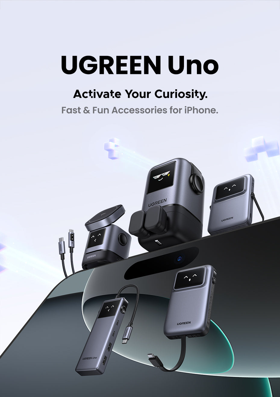 UGREEN Uno Charger 100W RobotGaN Charger 3 USB C 1 USB A Wall Charger GaN Charger for MacBook Pro/Air, Dell XPS, iPad Mini/Pro iPhone 16 15 Pro Max iPhone 16 15 Plus Samng Galaxy S25 S24 Ultra Z Fold5 M14 Z Flip5 , Pixel, and More