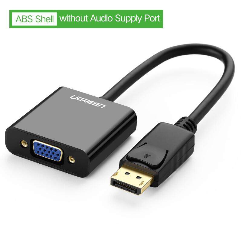 UGREEN 20415 1080P DisplayPort to VGA Adapter DP Male to VGA Female Adapter Display port Cable Converter For Projector TV Macbook Air