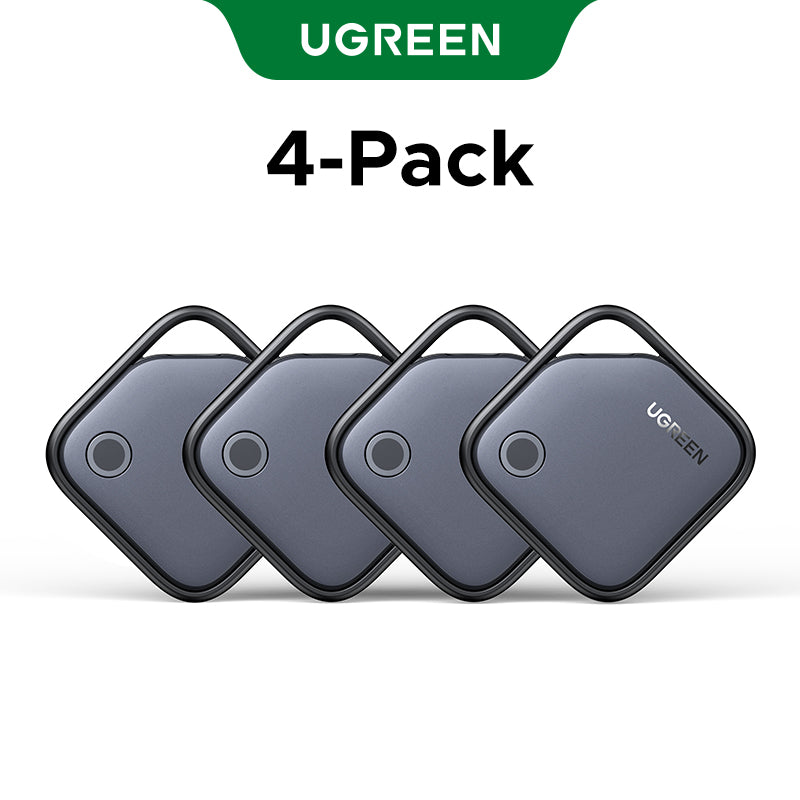 UGREEN Smart Tracker Apple FMN Anti-lost Device Basic Black Plastic Universal Structure Button Battery FMN Certification for IOS iPhone 16 15 13 Series