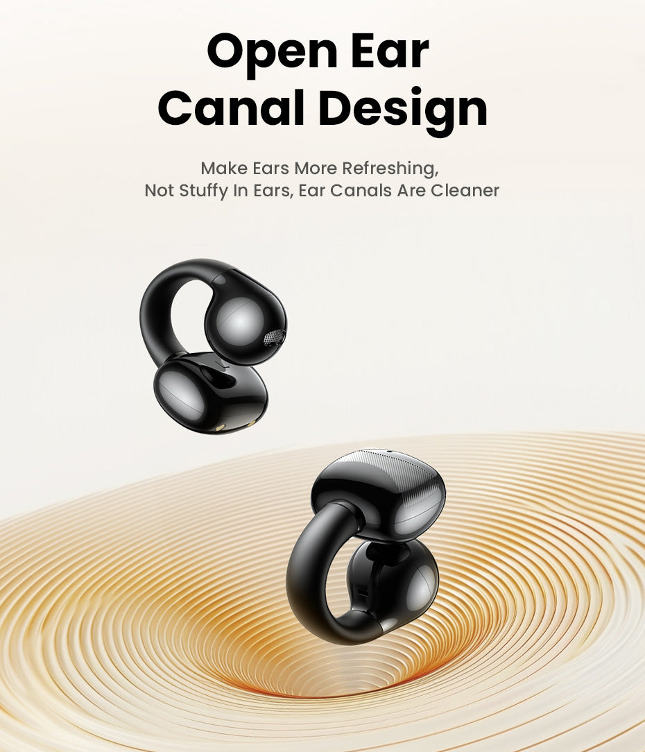 UGREEN ClipBuds S3 Bluetooth 5.4 Wireless Earphone for iPhone 16 15 Pro Max Samsung S24 S23 Ultra Waterproof IPX5