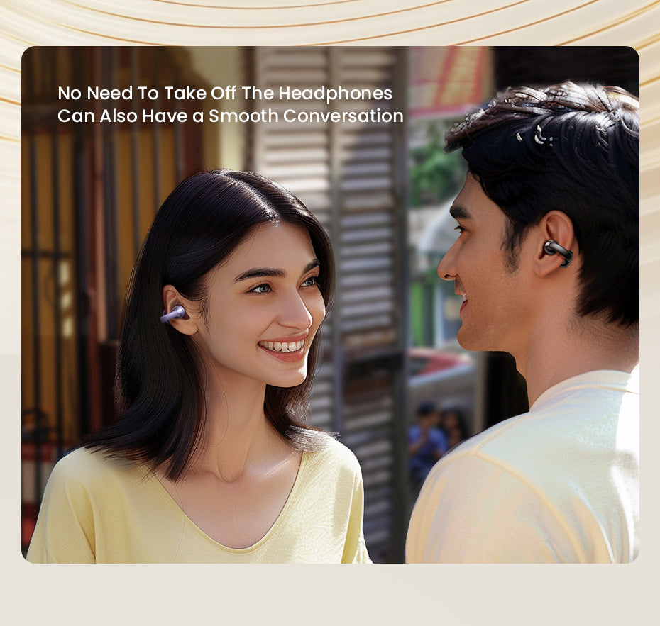 UGREEN ClipBuds S3 Bluetooth 5.4 Wireless Earphone for iPhone 16 15 Pro Max Samsung S24 S23 Ultra Waterproof IPX5