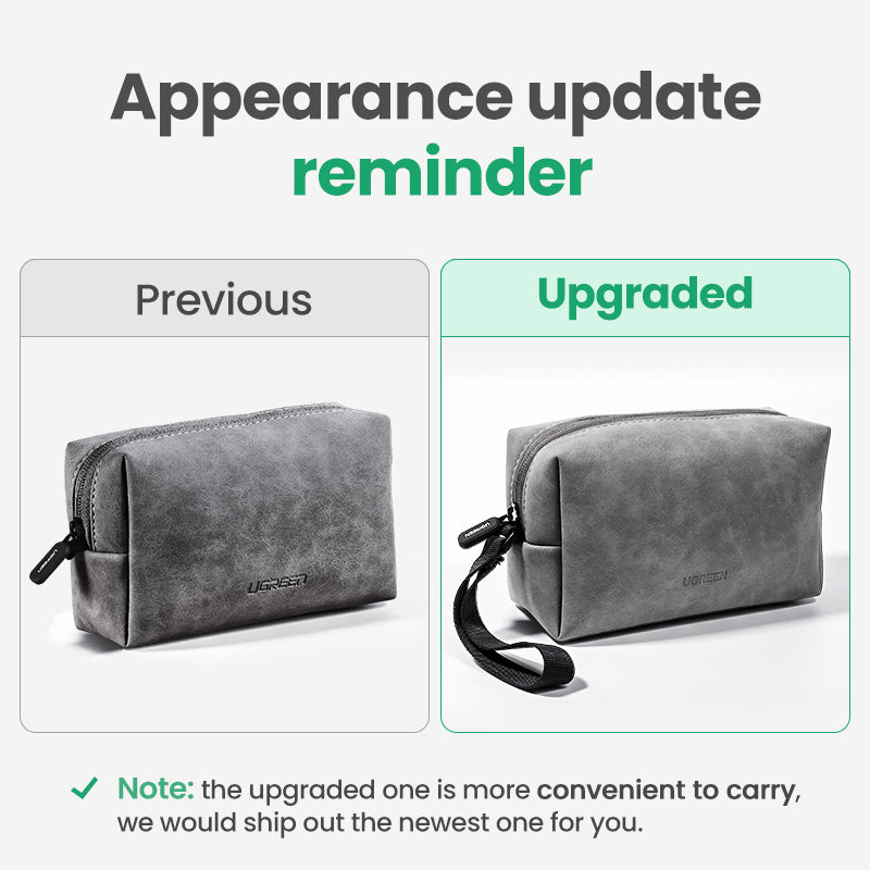 UGREEN Accessories Storage Bag For Charger Charging Headset Mouse Accessories Storage Bag Large Capacity Multi-function Travel Case Gadget Waterproof Bag