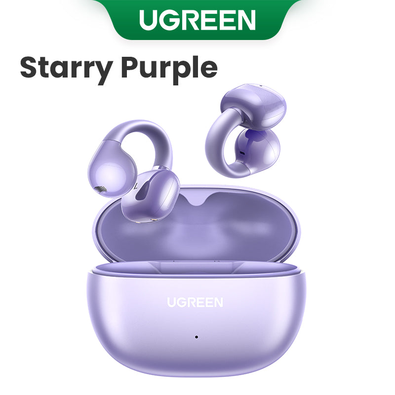UGREEN ClipBuds S3 Bluetooth 5.4 Wireless Earphone for iPhone 16 15 Pro Max Samsung S24 S23 Ultra Waterproof IPX5
