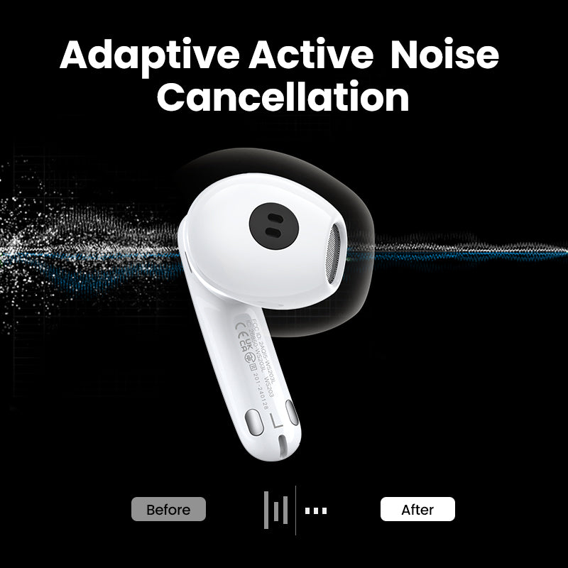 UGREEN HiTune H6 Pro TWS Earphones Wireless Headphones Bluetooth 5.3 Earbuds Double Mic Call Noise Reduction In-Ear Handfree Earbuds