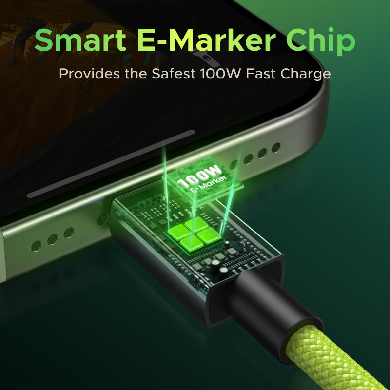 UGREEN Genshin Impact Edition 100W PD Cord Fast Charging Data Cable USB 3.0 Data Cable