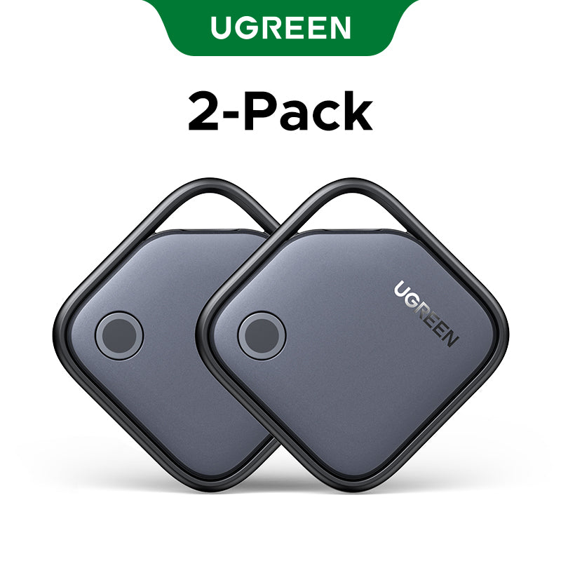 UGREEN Smart Tracker Apple FMN Anti-lost Device Basic Black Plastic Universal Structure Button Battery FMN Certification for IOS iPhone 16 15 13 Series