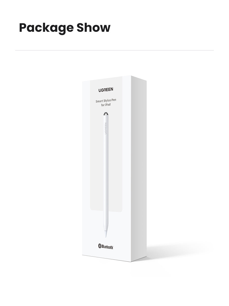 UGREEN Stylus Pen for iPad Apple Pencil Active Stylus Pen for iPad Air3/4, iPad Pro 2021 2022 2023 2024 iPad Accessories Touch Pen