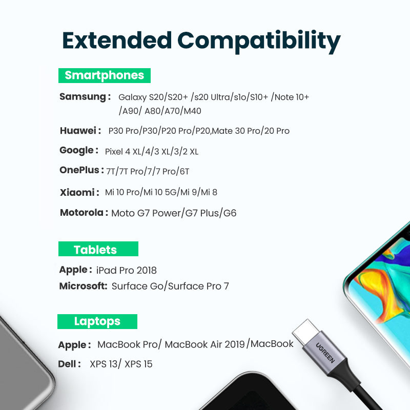 UGREEN 80154 USB-C to 3.5mm Aux Aluminum Shell with Braided 10cm (Space Gray)