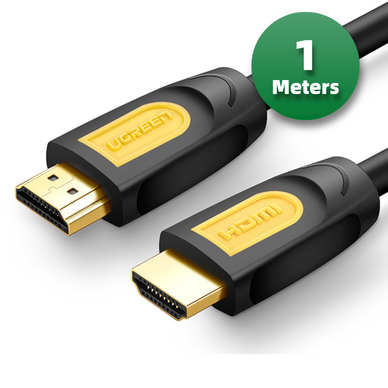 UGREEN 10151 HDMI Round Cable 4K (Yellow/Black)