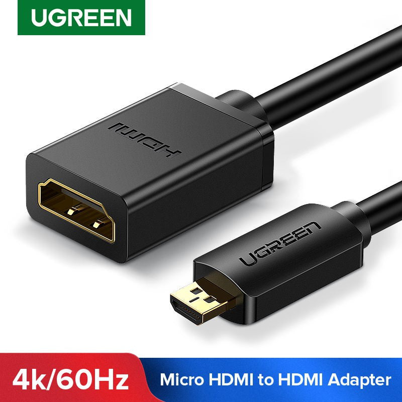 UGREEN 4K Micro HDMI Male To HDMI Female Adapter In Lebanon With - Foto 5