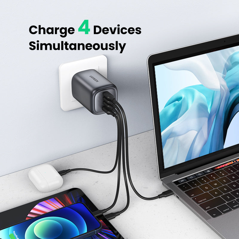 UGREEN 40749 Nexode 100W GaN Wall Charger 4-Ports