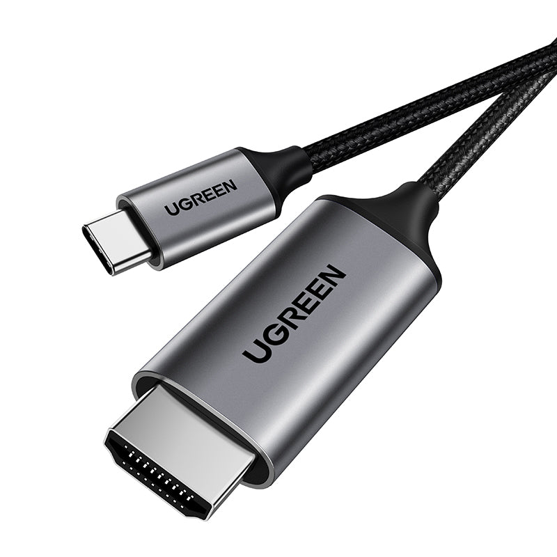 UGREEN 50570 USB C to HDMI Male to Male Cable Aluminum Shell 1.5m (Gray Black)
