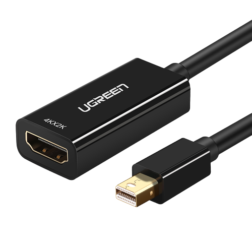 UGREEN 40360 Mini DP to HDMI Converter 4K (Black)