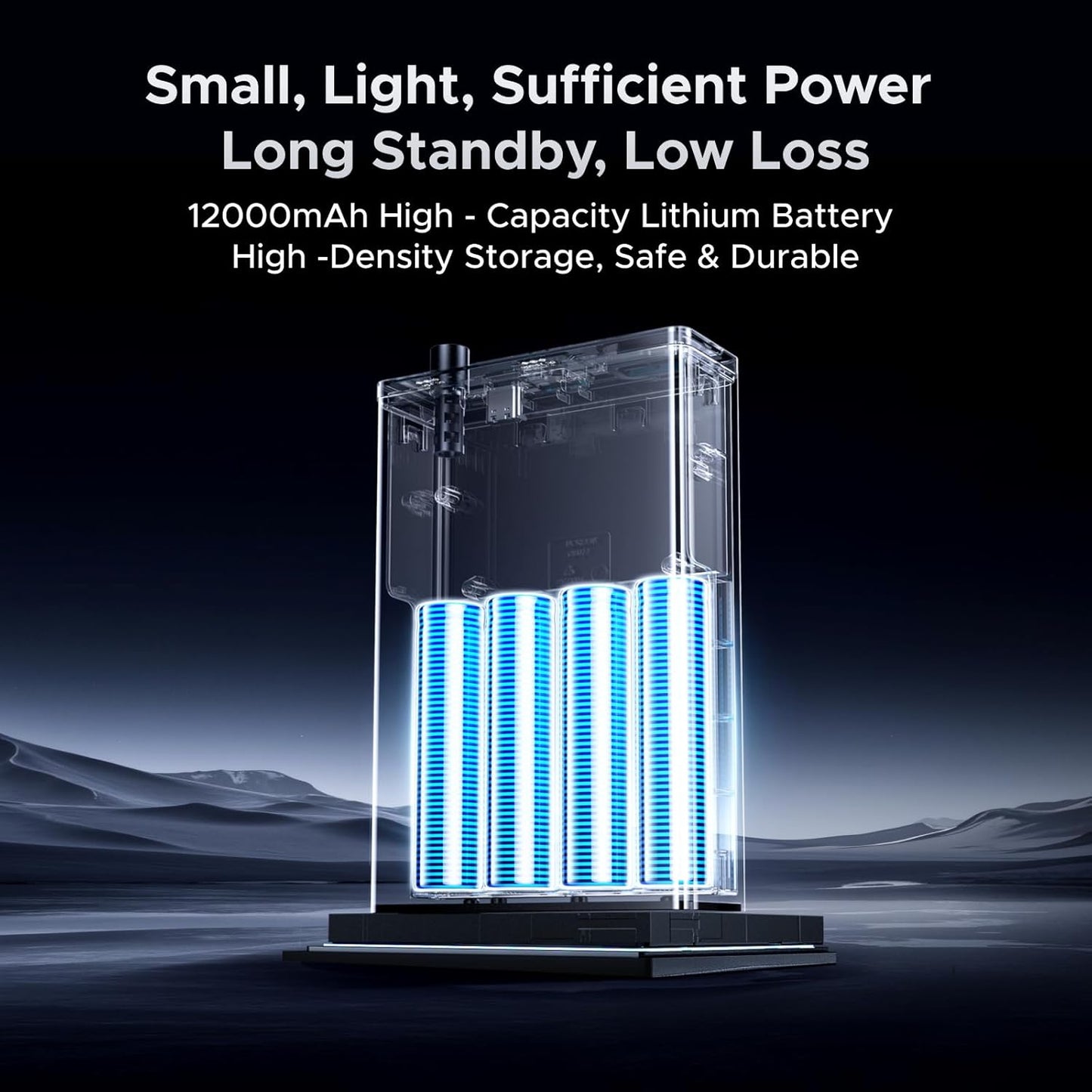 UGREEN NAS UPS, 120W DC Battery Backup and Surge Protector, 12000mAh Uninterruptible Battery Power Supply Only Compatible for UGREEN NAS DH2300, DH4300 Plus, DXP2800, DXP4800,DXP4800 Plus,DXP480T Plus