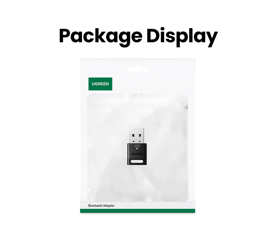 UGREEN USB Bluetooth 6.0 Dongle Adapter for PC Speaker Wireless Mouse Keyboard Music Audio Receiver Transmitter Bluetooth