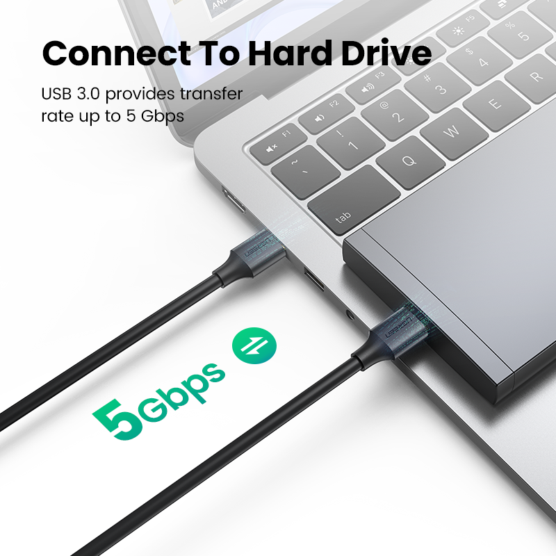 Transfer Connector Usb UGREEN Data Transfer USB 3.0 Type A Male to Male Super Speed Transfer ...
