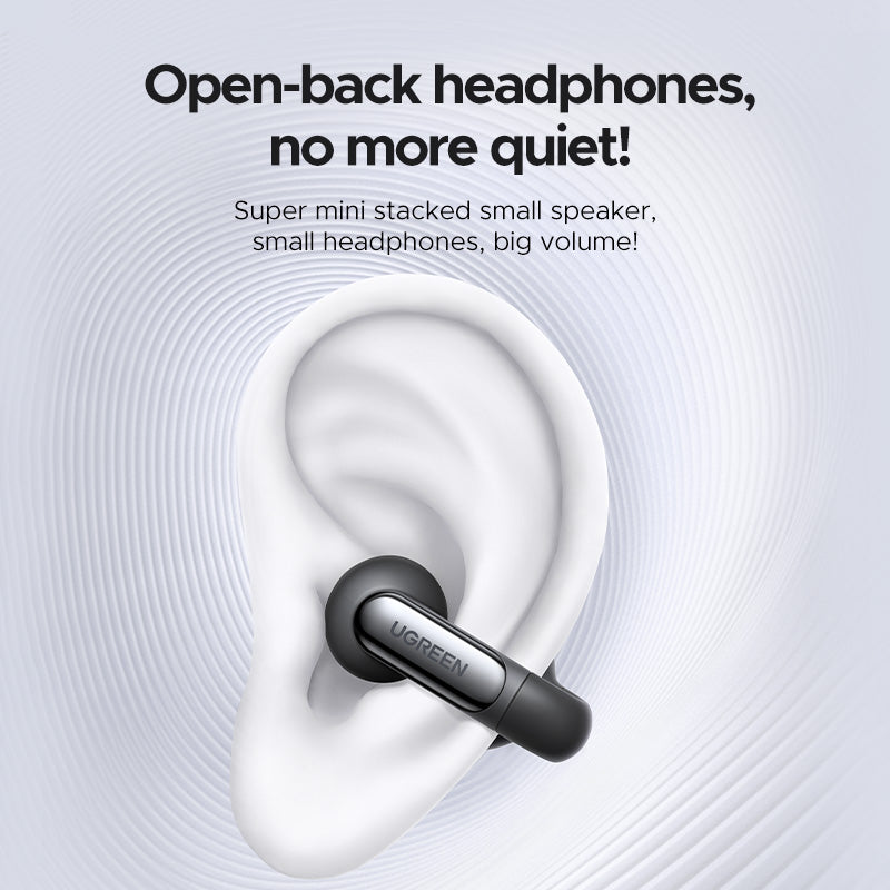 UGREEN ClipBuds S5 Bluetooth 5.4 Wireless Earphone for iPhone 16 15 Pro Max Samsung S24 S23 Ultra