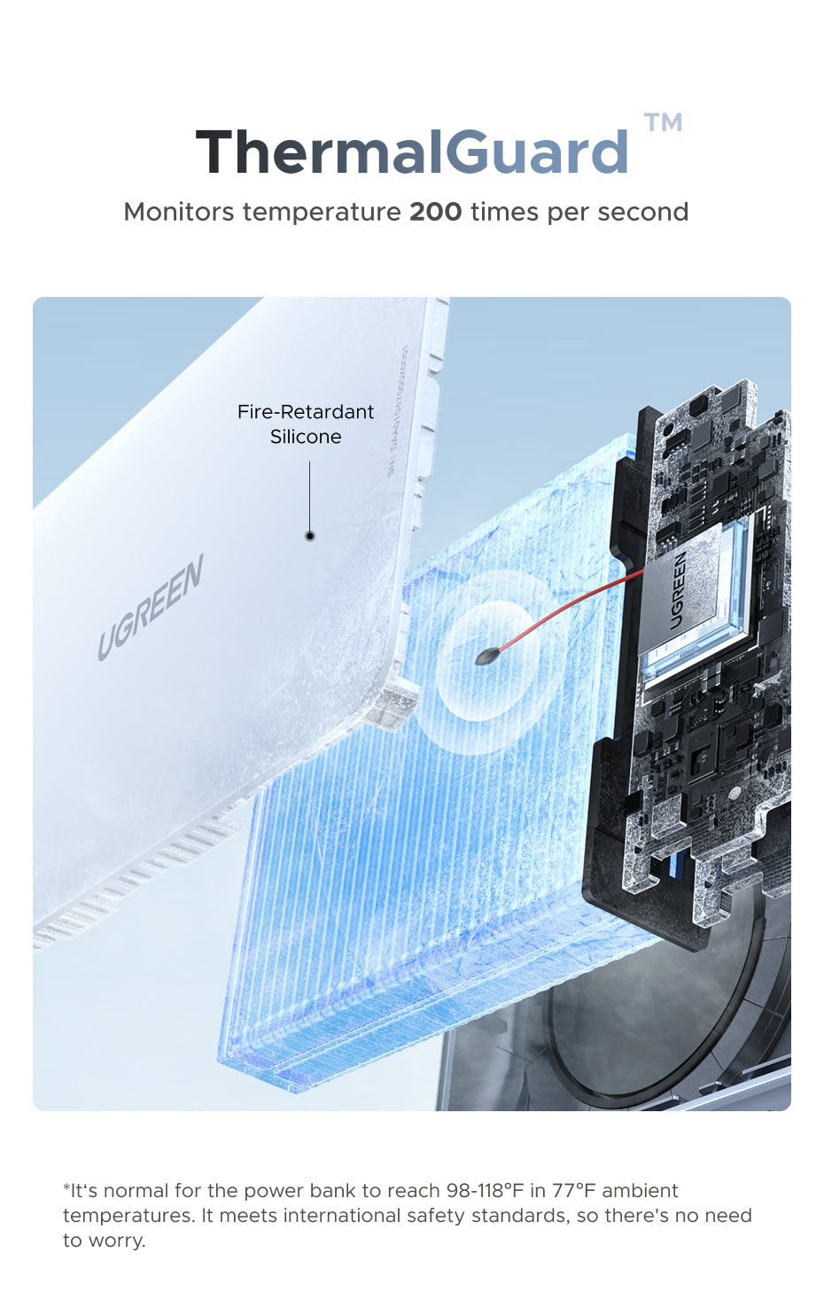 [3C Certified] UGREEN Qi2 25W MagFlow Magnetic Wireless Power Bank 10000mAh 30W PD Fast Charge with Built-in USB-C Cable, MagSafe Compatible for iPhone 16 15 14 Pro Max, Samsung S25 S24 Ultra