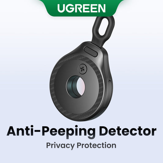 UGREEN Mini Anti-Peeping Camera Detector Hidden Camera Durable and long-lasting Portable Pinhole Hidden Lens Detect Gadget Effective hidden lens detection With USB Cable For Travel Hotel Locker Room Toilet