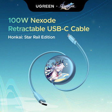 UGREEN 100W Nexode Retractable USB-C Cable Honkai: Star Rail Edition