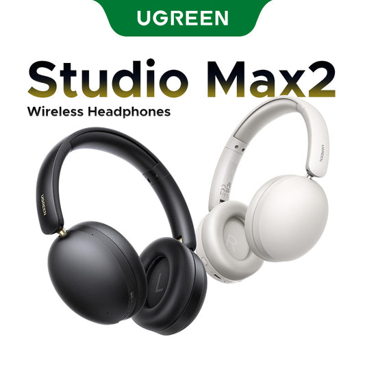 UGREEN HP205 Hi-Res Hitune Studio Max2 ANC Wireless Bluetooth 5.4 Earphones Over The Ear Noise Cancelling Headphone