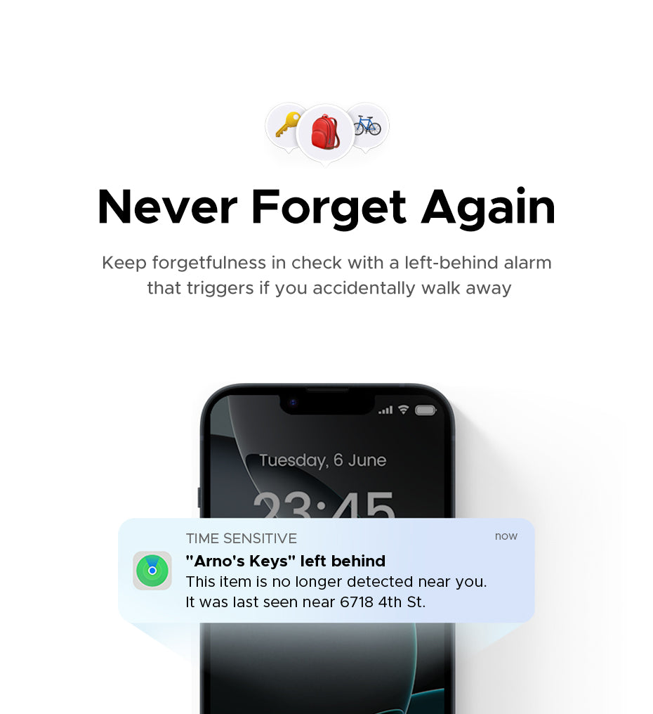 UGREEN Smart Tracker Apple FMN Anti-lost Device Basic Black Plastic Universal Structure Button Battery FMN Certification for IOS iPhone 16 15 13 Series
