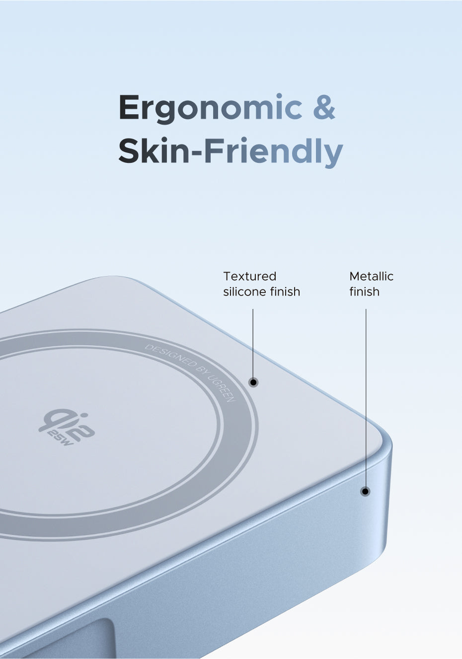 [3C Certified] UGREEN Qi2 25W MagFlow Magnetic Wireless Power Bank 10000mAh 30W PD Fast Charge with Built-in USB-C Cable, MagSafe Compatible for iPhone 16 15 14 Pro Max, Samsung S25 S24 Ultra