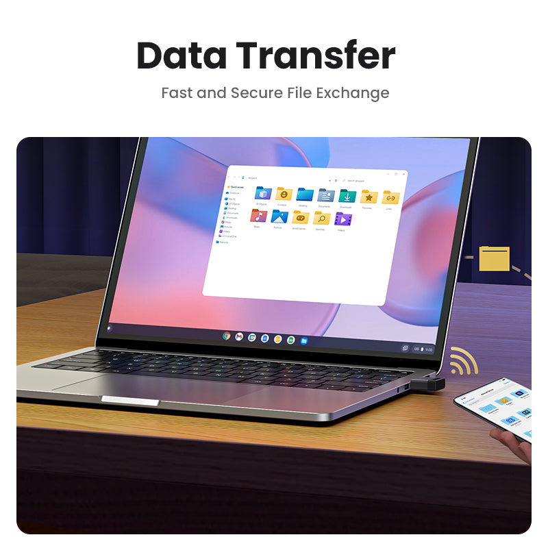 UGREEN USB Bluetooth 6.0 Dongle Adapter for PC Speaker Wireless Mouse Keyboard Music Audio Receiver Transmitter Bluetooth