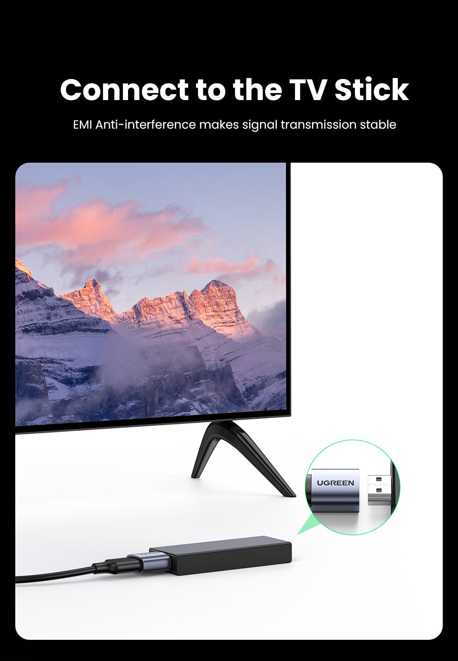 UGREEN HDMI Coupler 8K HDMI Adapter Female to Female HDMI Connector Support 3D 8K 4K 1080P HDMI Extender HDMI Extension for HDTV Roku TV stick Chromecast, Nintendo Switch Xbox One PlayStation 4 PS 3, Laptop PC