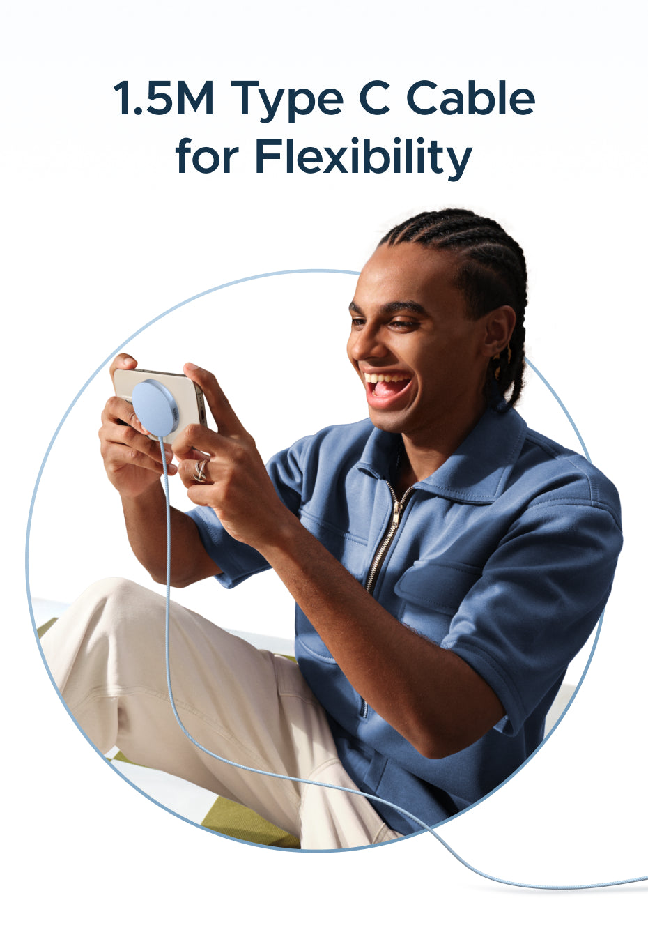 UGREEN Qi2 25W Magflow Magnetic Wireless Charger 25W for iPhone 17 Pro Max iPhone 17 Pro iPhone 17 Air iPhone 17 16 Google Pixel Qi2.2 Version